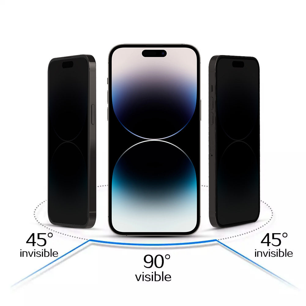 OEM Shield Screen Privacy képernyővédő fólia Samsung Galaxy S25 S931-hez, edzett üveg, teljes ragasztóval