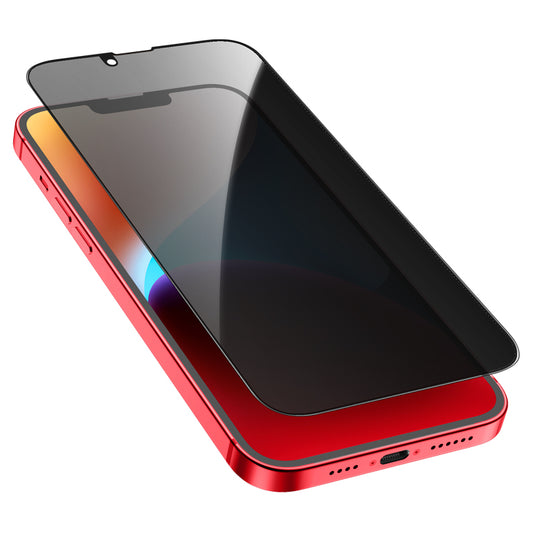 Privacy képernyővédő fólia HOCO G15 Apple iPhone 12 Pro Max-hez, Edzett üveg, Teljes ragasztás, 5D