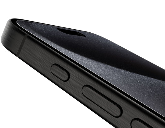 Belkin ScreenForce UltraGlass 2 képernyővédő fólia Apple iPhone 15 Pro Max készülékhez, edzett üveg, teljes ragasztó OVA134zz