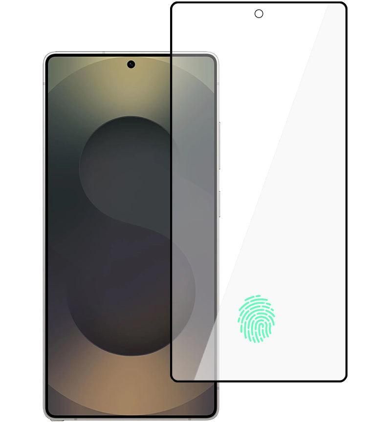 Tel Protect 10X Plus Titanium adatvédő kijelzővédő fólia Samsung Galaxy S25 Ultra S938 készülékhez, edzett üveg, teljes felületén ragasztós