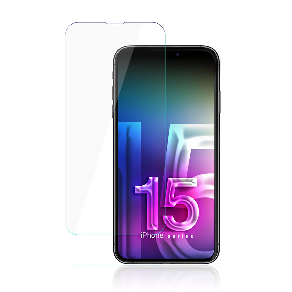 3MK FlexibleGlass képernyővédő fólia Apple iPhone 15-höz, rugalmas üveg, teljes ragasztóval