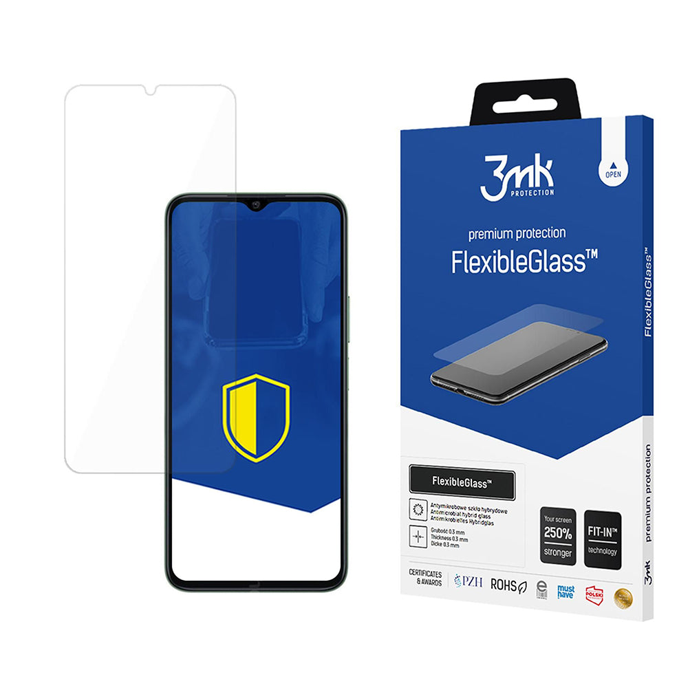 3MK FlexibleGlass képernyővédő fólia Honor X6b-hez, rugalmas üveg, teljes ragasztóval