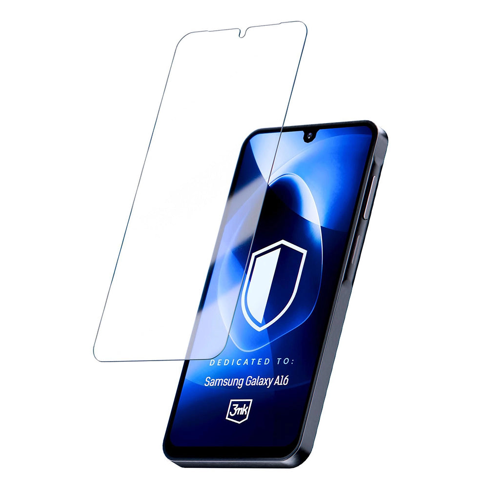3MK FlexibleGlass képernyővédő fólia Samsung Galaxy A26 A266 / A16 5G A166 / A16 4G A165 / M16 M166 készülékekhez, Rugalmas Üveg, Teljes Ragasztás