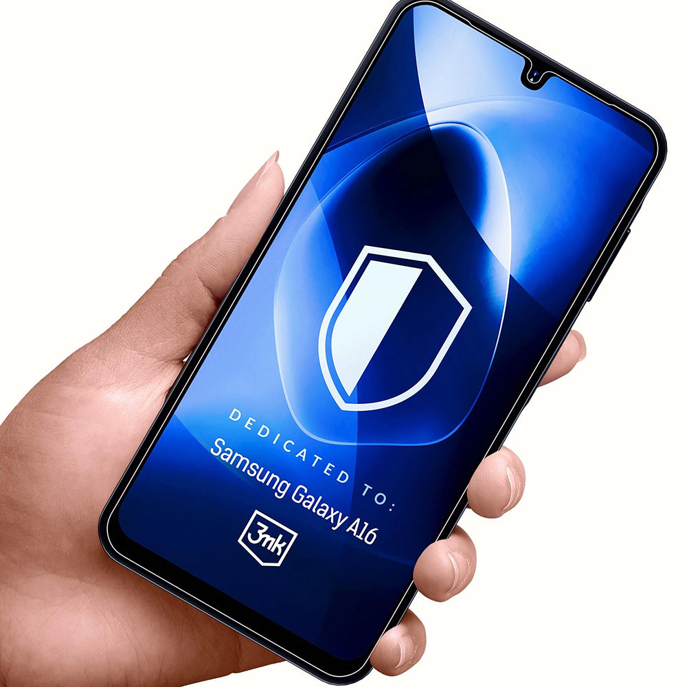 3MK FlexibleGlass képernyővédő fólia Samsung Galaxy A26 A266 / A16 5G A166 / A16 4G A165 / M16 M166 készülékekhez, Rugalmas Üveg, Teljes Ragasztás