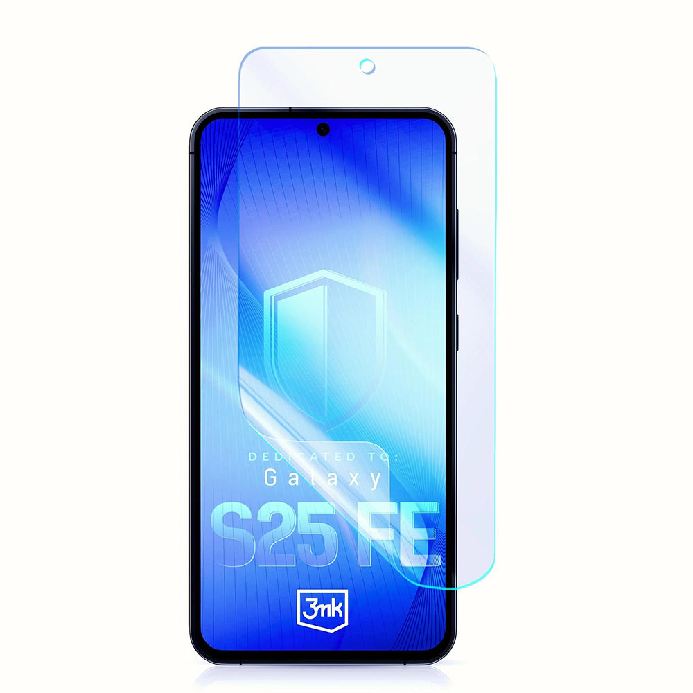 Védőfólia 3MK FlexibleGlass Samsung Galaxy S25 FE készülékhez, Rugalmas Üveg, Teljes Ragasztás