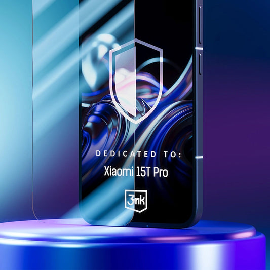 3MK FlexibleGlass védőfólia Xiaomi 15T Pro készülékhez, Rugalmas Üveg, Teljes Ragasztás