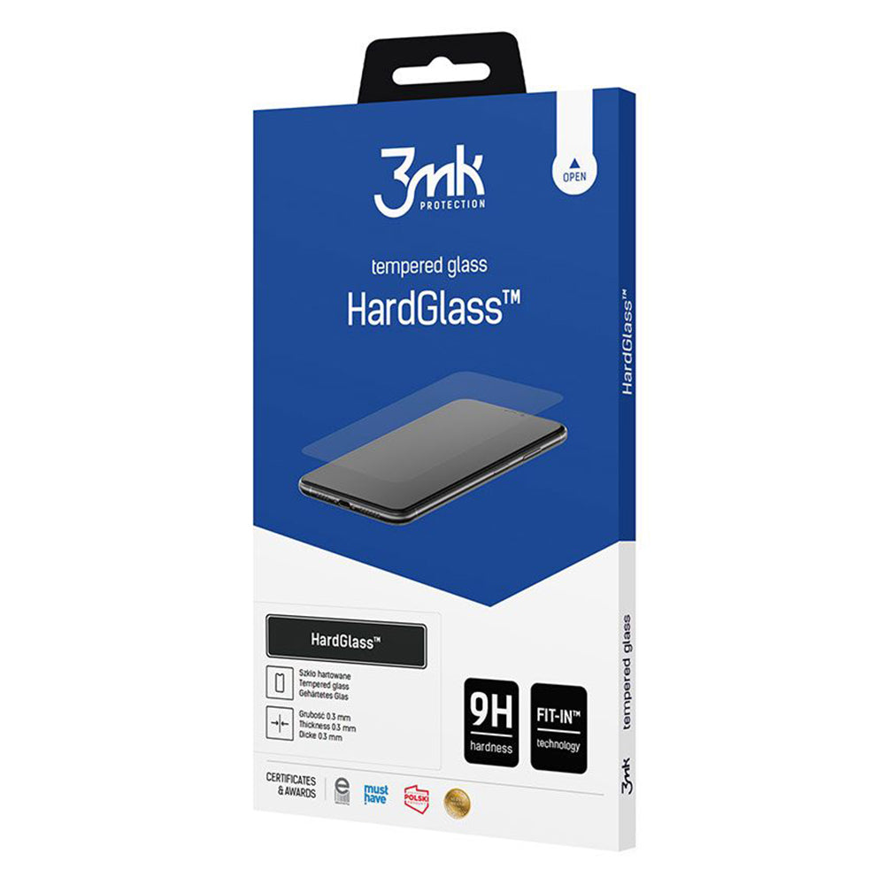 3MK HardGlass képernyővédő fólia Samsung Galaxy S26 S942-hez, Edzett üveg, Teljes ragasztás
