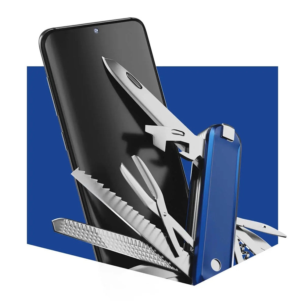 Képernyővédő fólia 3MK Silver Protect+ Apple iPhone 17 Air-hez, Műanyag