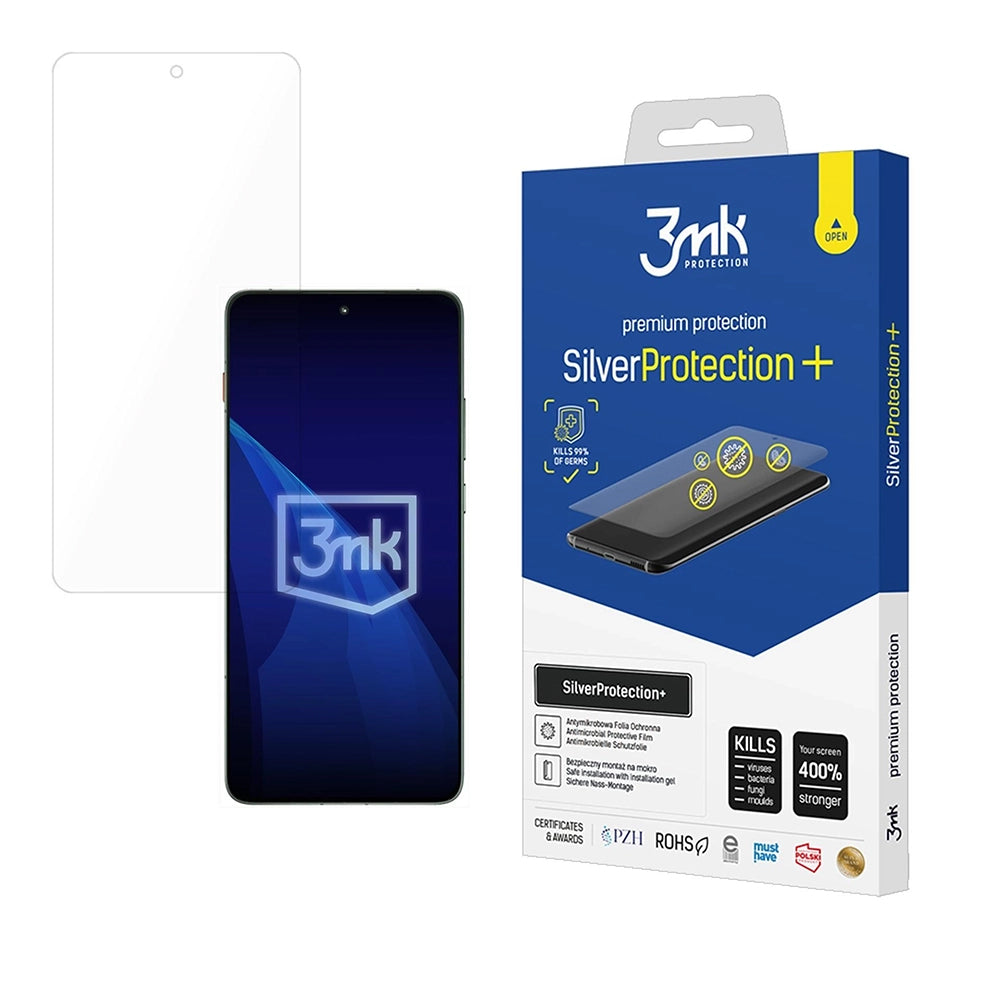 3MK Silver Protect+ képernyővédő fólia Motorola Edge 70-hez, Műanyag