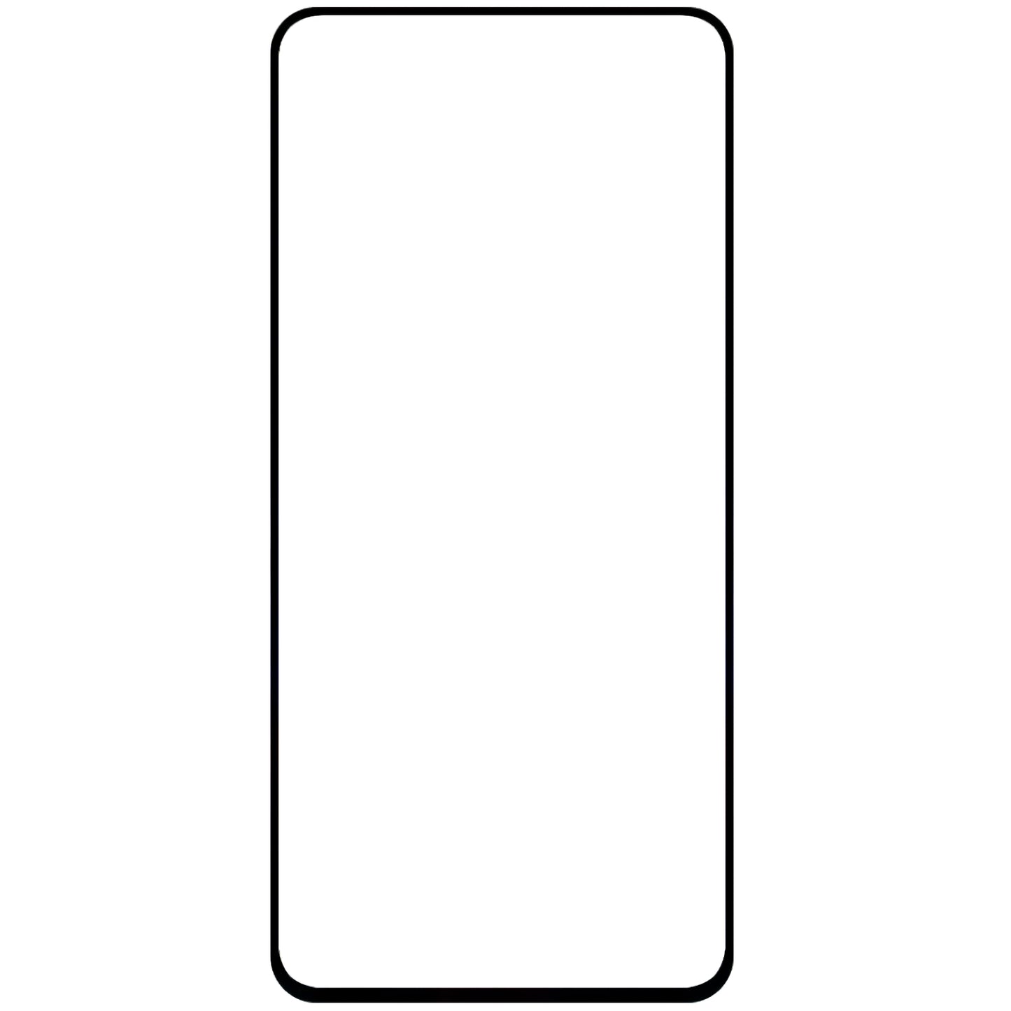 Képernyővédő fólia Blue Shield Samsung Galaxy A35 5G A356-hoz, Edzett üveg, Teljes ragasztás, Tokbarát, Fekete