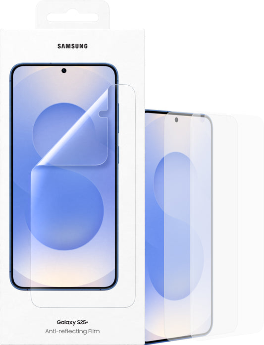Védőfólia Anti-reflecting képernyővédő Samsung Galaxy S25+ S936-hez, Műanyag, 2 darabos készlet EF-US936CTEGWW