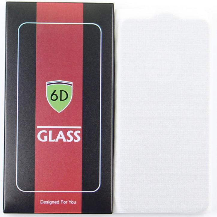 OEM képernyővédő fólia Apple iPhone 17e / 16e / 14 / 13 Pro készülékekhez, edzett üveg, teljes ragasztó, 10 darabos készlet, 6D, fekete