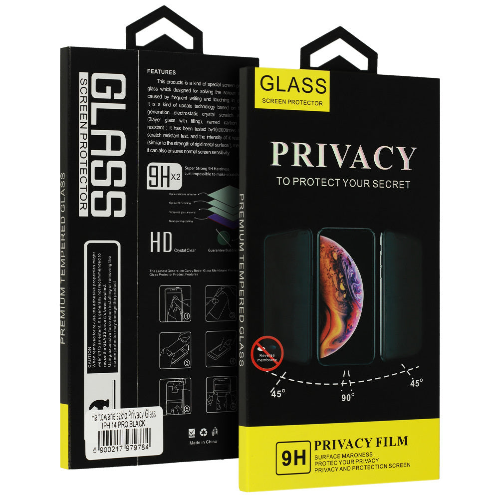 OEM Shield Screen Privacy képernyővédő fólia Samsung Galaxy S25 S931-hez, edzett üveg, teljes ragasztóval