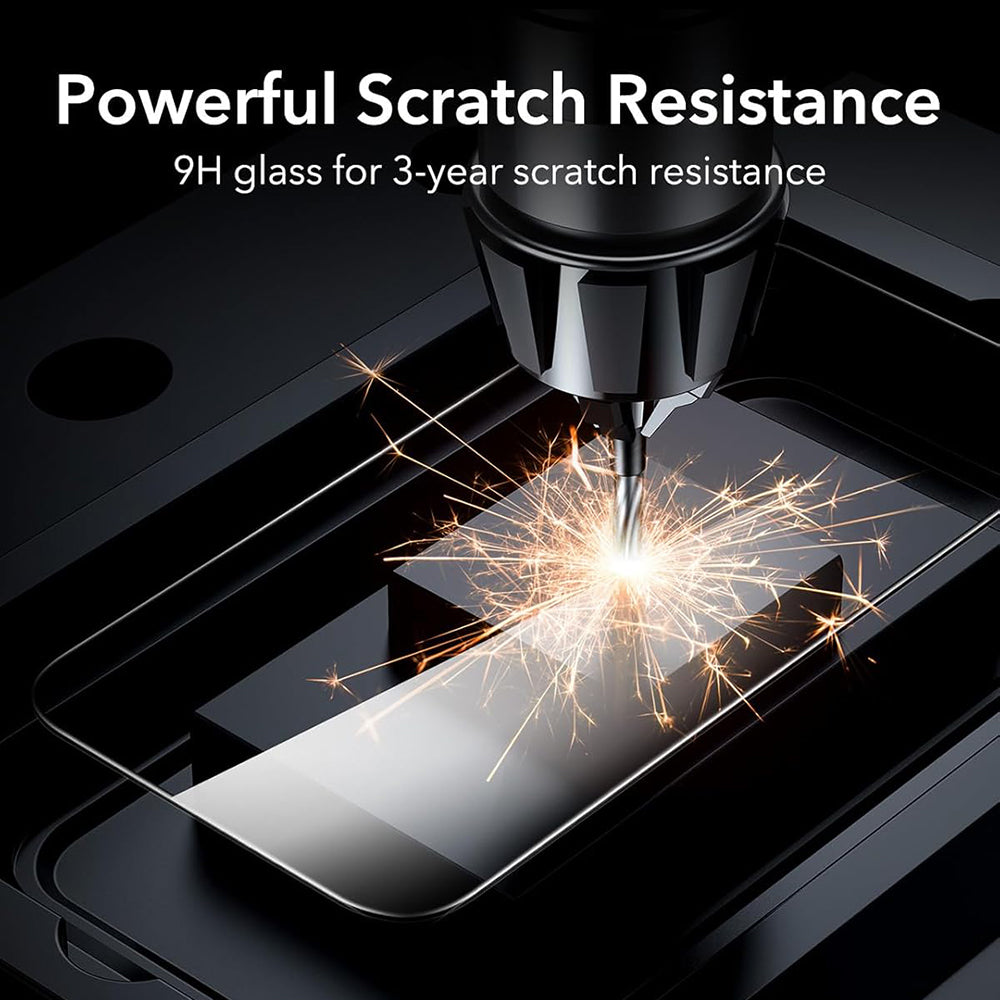 Anank 1X megerősített képernyővédő fólia Apple iPhone 16 Pro-hoz, edzett üveg, teljes ragasztó, 3D, 10 darabos készlet