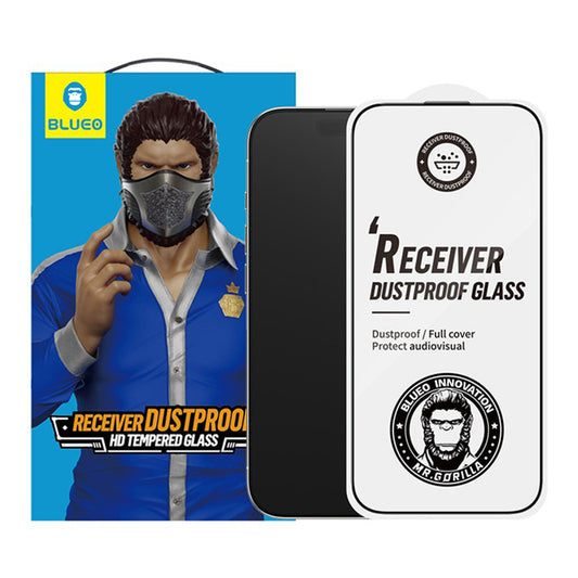 Blueo Anti-Dust HD Applicator Pro védőfólia Apple iPhone 17 Air készülékhez, Edzett üveg, Teljes ragasztás