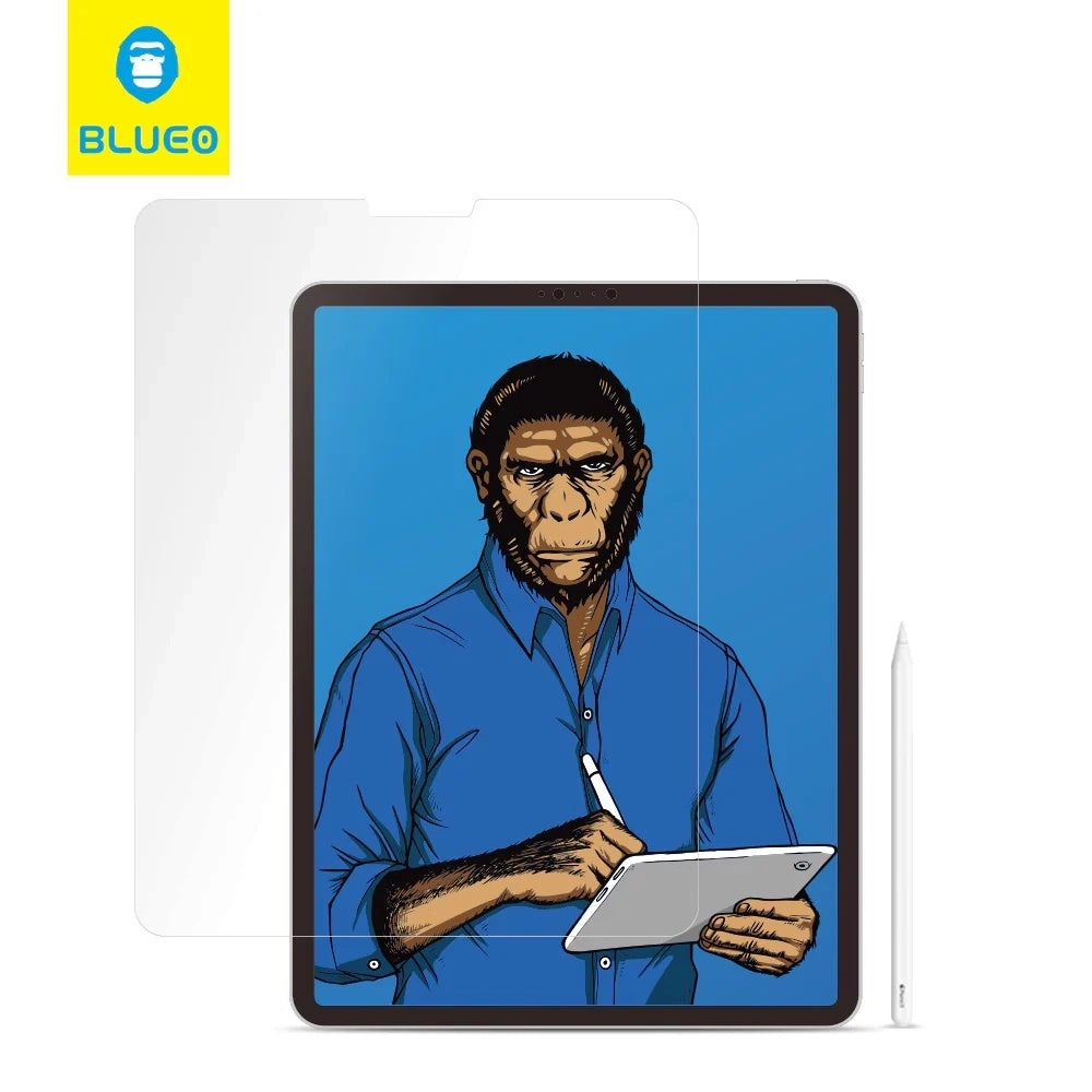Blueo Special Writing védőfólia Apple iPad Pro 12.9 (2022) / Pro 12.9 (2021) / Pro 12.9 (2020) készülékekhez, műanyag