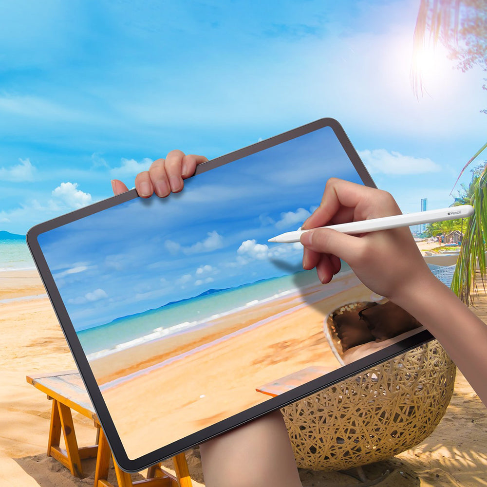 Blueo Special Writing védőfólia Apple iPad Pro 12.9 (2022) / Pro 12.9 (2021) / Pro 12.9 (2020) készülékekhez, műanyag