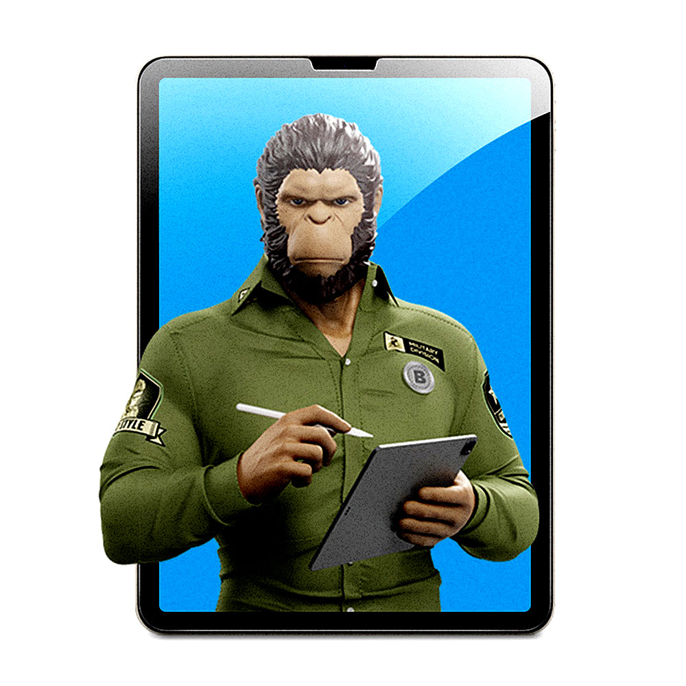 Blueo Special Writing védőfólia Apple iPad Pro 12.9 (2022) / Pro 12.9 (2021) / Pro 12.9 (2020) készülékekhez, műanyag