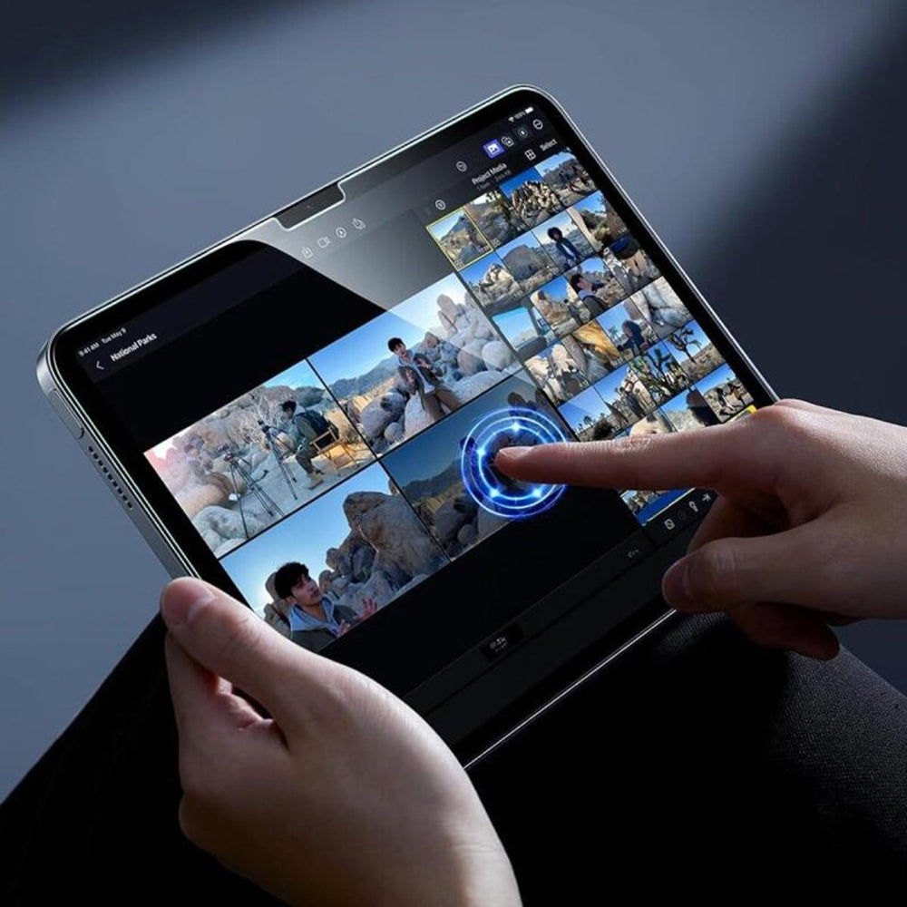 ESR Armorite UltraFit képernyővédő fólia Apple iPad Air 11 (2026) / Air 11 (2025) készülékhez, edzett üveg, teljes ragasztó, 2 darabos készlet