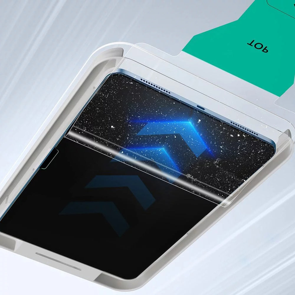 ESR UltraFit képernyővédő fólia Apple iPad (2025) / (2022) készülékhez, Edzett üveg, Teljes ragasztás, 2 darabos készlet