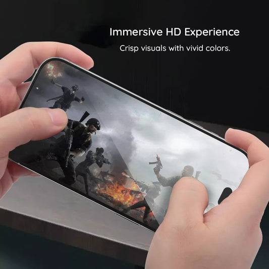 Blueo HD Külső Képernyővédő fólia Samsung Galaxy Z Flip8 F776 / Z Flip7 F766 készülékhez, Edzett Üveg, Teljes Ragasztó, 2.5D, Fekete