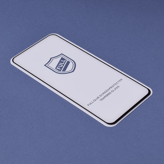Lito képernyővédő fólia Samsung Galaxy A54 A546 készülékhez, edzett üveg, teljes ragasztó, 2.5D, fekete