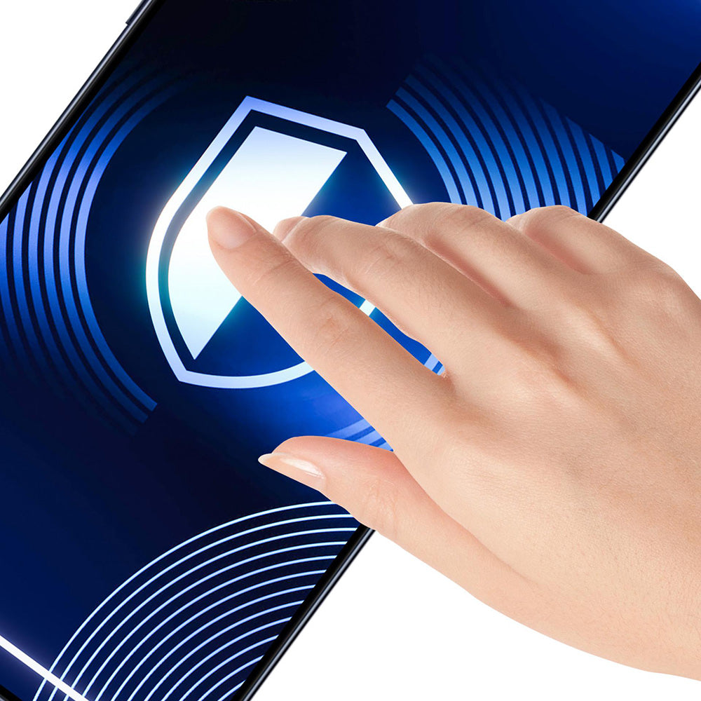 Matt 3MK HardGlass Max képernyővédő fólia Apple iPhone 17 Pro Max készülékhez, Edzett üveg, Teljes ragasztás, Fekete