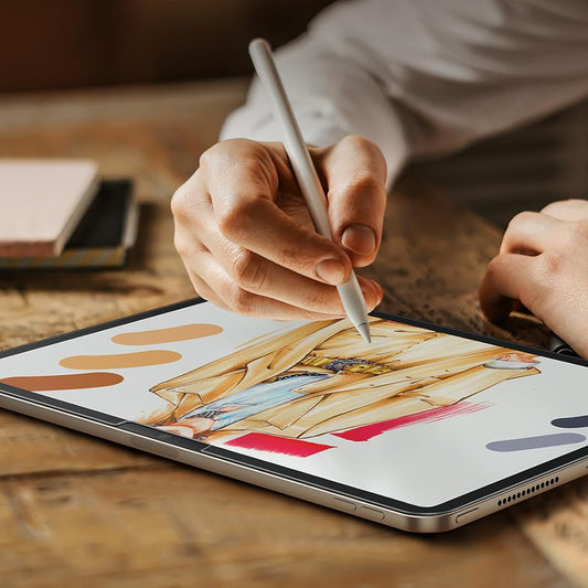 Matt ESR Paper Feel képernyővédő fólia Apple iPad Pro 13 (2024) készülékhez, Műanyag, 2 darabos készlet