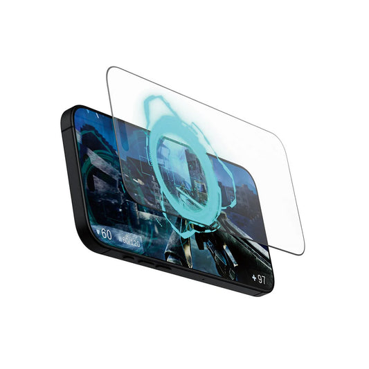 Matt PanzerGlass Ultra-Wide Fit Gaming védőfólia Apple iPhone 16 Pro Max készülékhez, Edzett üveg, Teljes ragasztás, Fekete
