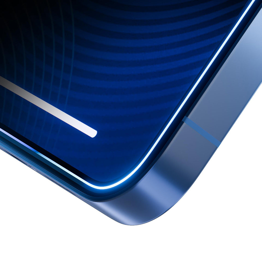 Matt Privacy 3MK HardGlass Max képernyővédő fólia Apple iPhone 17 Air-hez, Edzett üveg, Teljes ragasztás