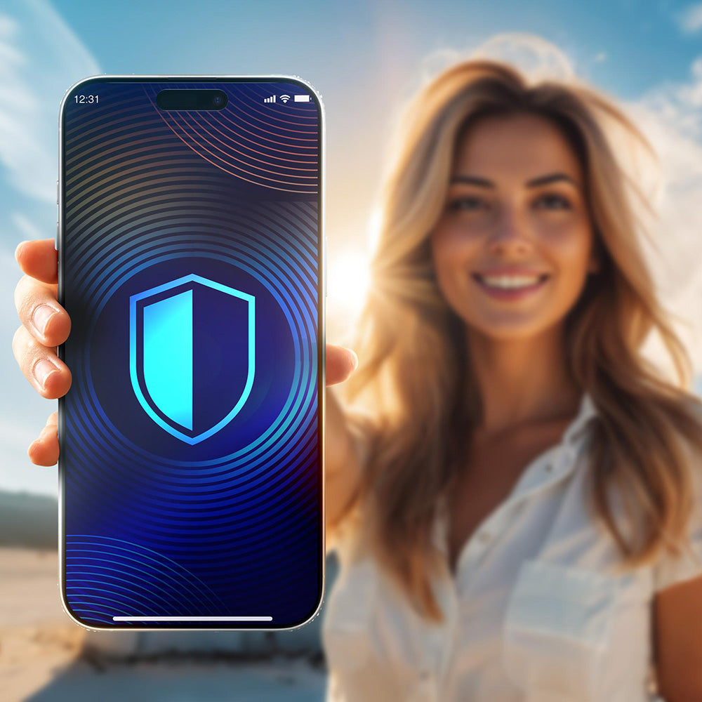 Matt Privacy 3MK HardGlass Max képernyővédő fólia Apple iPhone 17 Air-hez, Edzett üveg, Teljes ragasztás