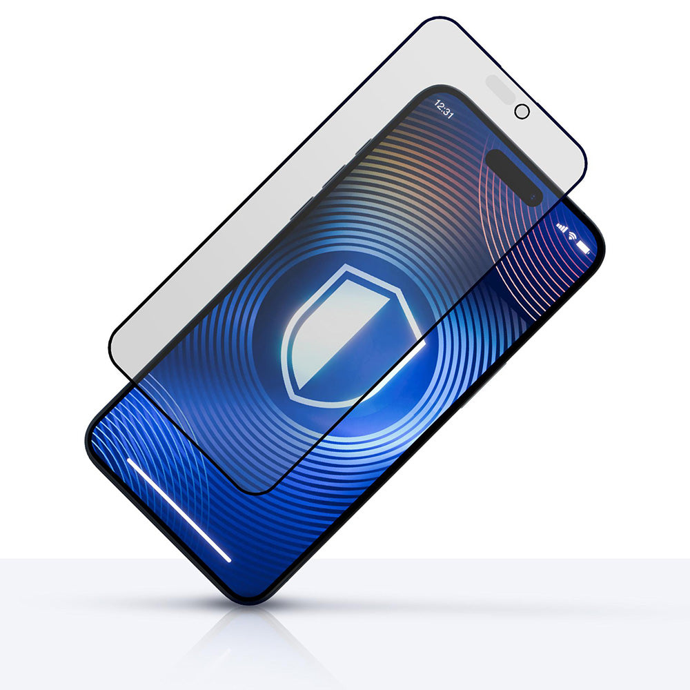 Matt Privacy 3MK HardGlass Max védőfólia Apple iPhone 17 Pro Max készülékhez, Edzett üveg, Teljes ragasztás