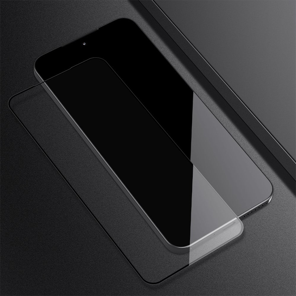 Nillkin CP+ Pro képernyővédő fólia Samsung Galaxy A56 A566 / A36 A366 készülékhez, edzett üveg, teljes ragasztó, fekete