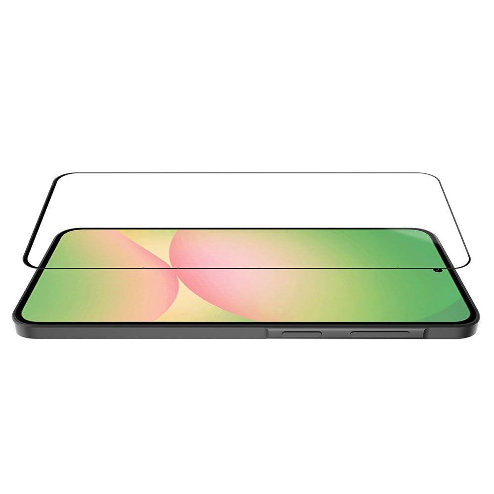 Nillkin CP+ Pro képernyővédő fólia Samsung Galaxy A57 5G-hez, edzett üveg, teljes ragasztó, fekete