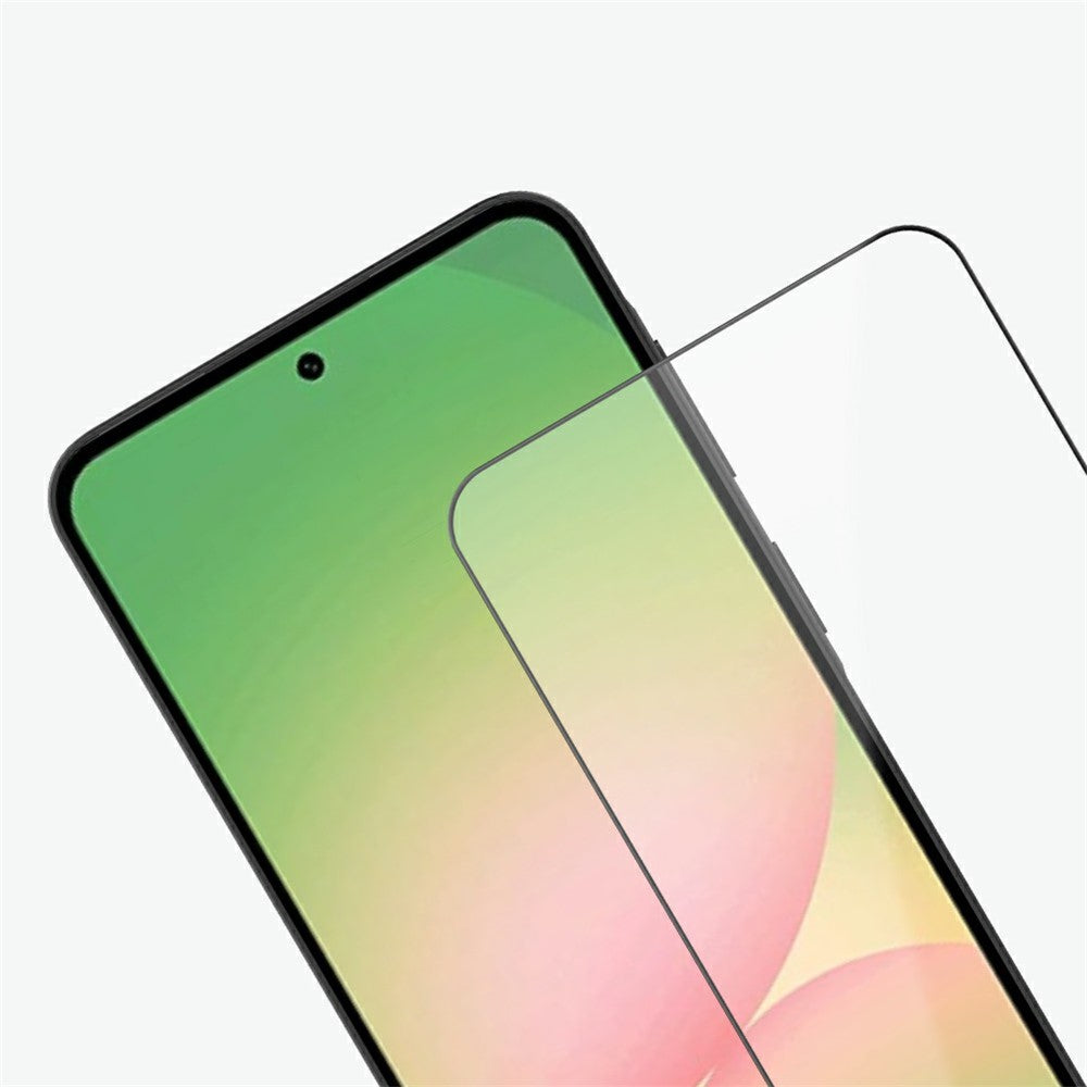 Nillkin CP+ Pro képernyővédő fólia Samsung Galaxy A57 5G-hez, edzett üveg, teljes ragasztó, fekete