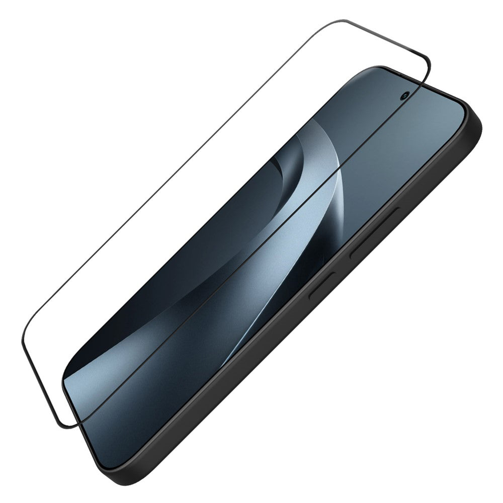 Nillkin CP+ Pro képernyővédő fólia Xiaomi 17T-hez, edzett üveg, teljes ragasztó, fekete