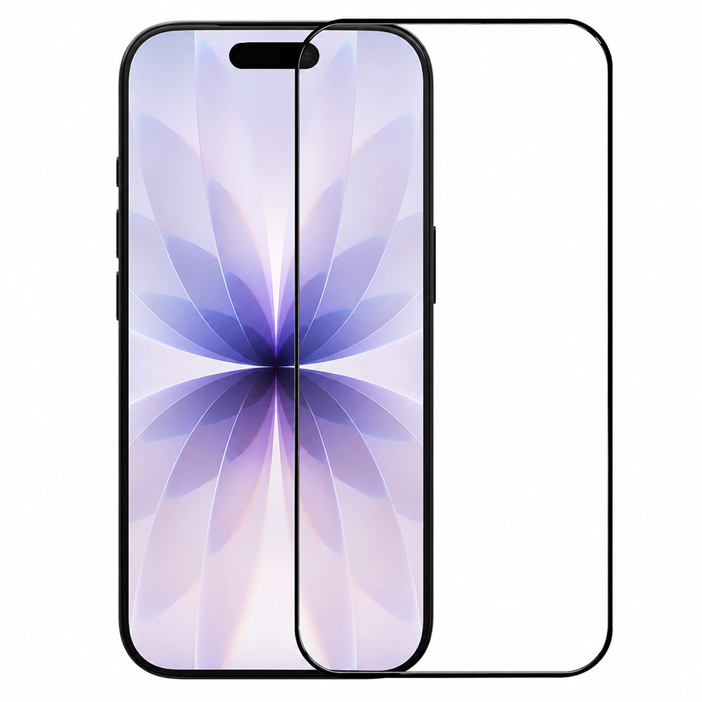 Nillkin CP+ Pro képernyővédő fólia applikátorral Apple iPhone 17-hez, edzett üveg, teljes ragasztó, fekete