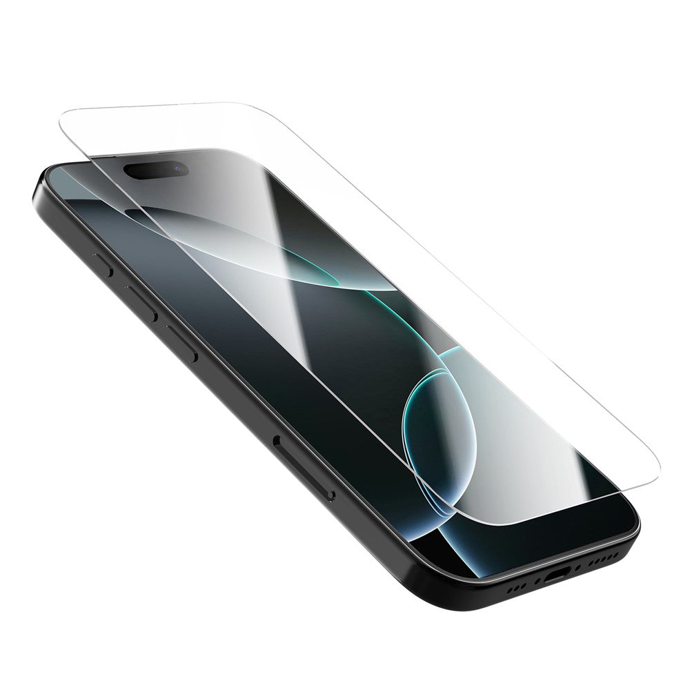 Nillkin H+ Pro képernyővédő fólia applikátorral Apple iPhone 16 Pro Max készülékhez, edzett üveg, teljes ragasztóval