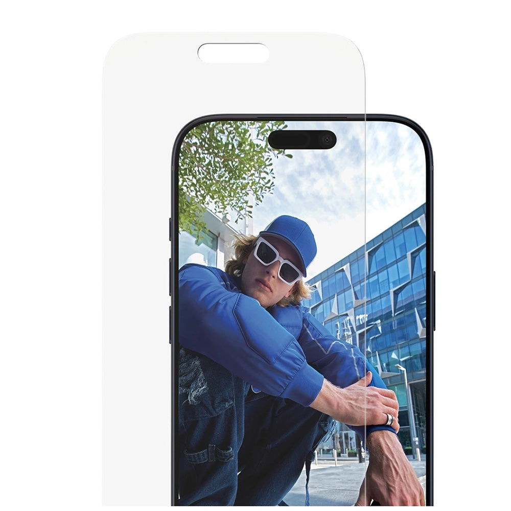 PanzerGlass Classic Fit EasyAligner védőfólia Apple iPhone 17 Pro Max készülékhez, Edzett üveg, Teljes ragasztás