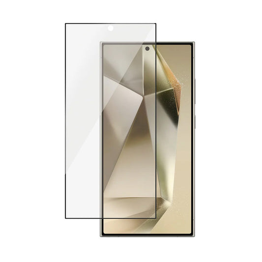 PanzerGlass Safe képernyővédő fólia. Ultra-Wide Fit EasyAligner a Samsung Galaxy S24 Ultra S928-hoz, Edzett üveg, Teljes ragasztás, Fekete