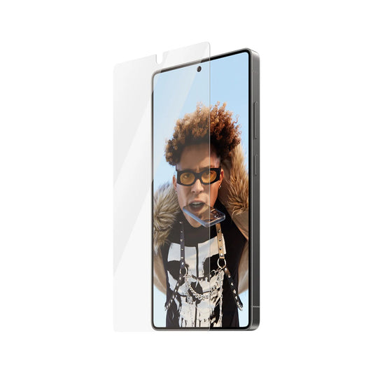 PanzerGlass Safe képernyővédő fólia. Ultra-Wide Fit EasyAligner a Samsung Galaxy S25 Ultra S938-hoz, Edzett üveg, Teljes ragasztás
