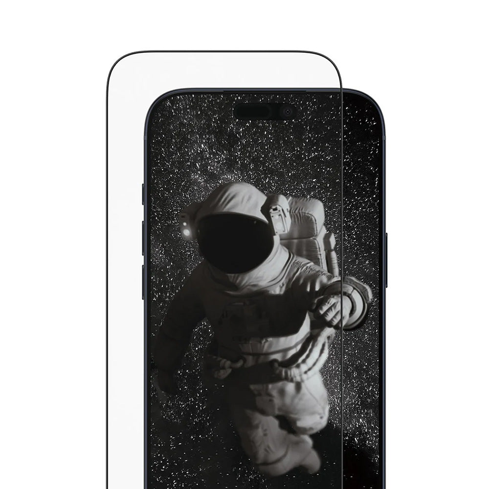 PanzerGlass Ultra-Wide Ceramic II EasyAligner védőfólia Apple iPhone 17 Pro Max készülékhez, Edzett üveg, Teljes ragasztás, Fekete