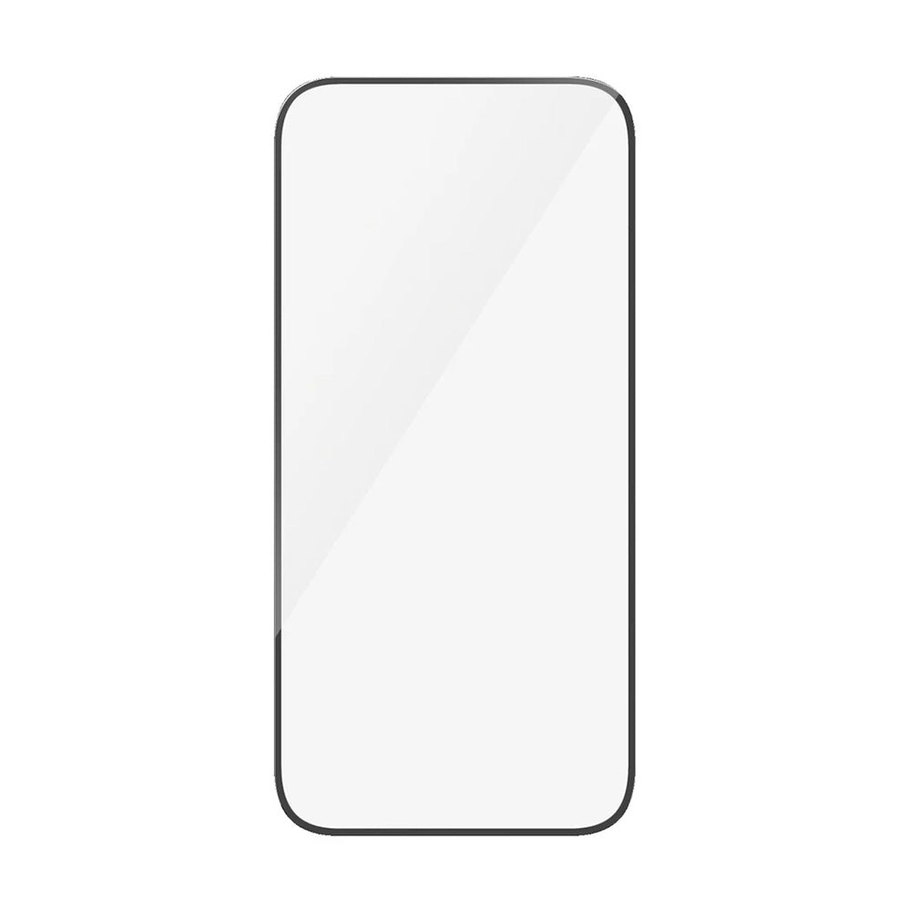 PanzerGlass Ultra-Wide Fit védőfólia Apple iPhone 16 / 15 készülékekhez, Edzett üveg, Teljes ragasztás, Fekete