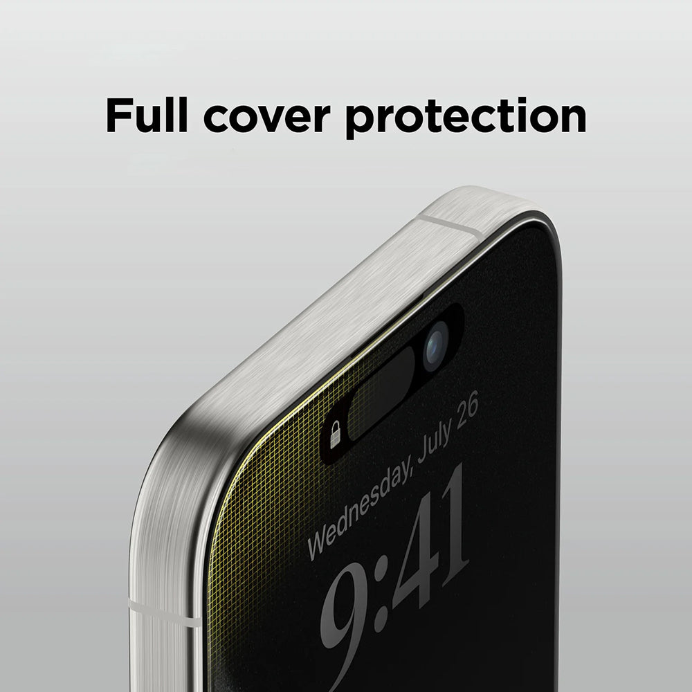 Anank 5X Reinforced 180 Privacy Képernyővédő Fólia Apple iPhone 17 Pro Max készülékhez, Edzett Üveg, Teljes Ragasztás, 2.5D