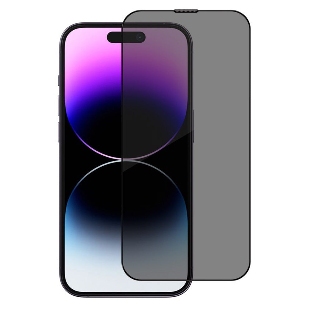 Privacy Screen Protector Blueo Sapphire Applicator Pro for Apple iPhone 17 Air, Tempered Glass, Full Glue