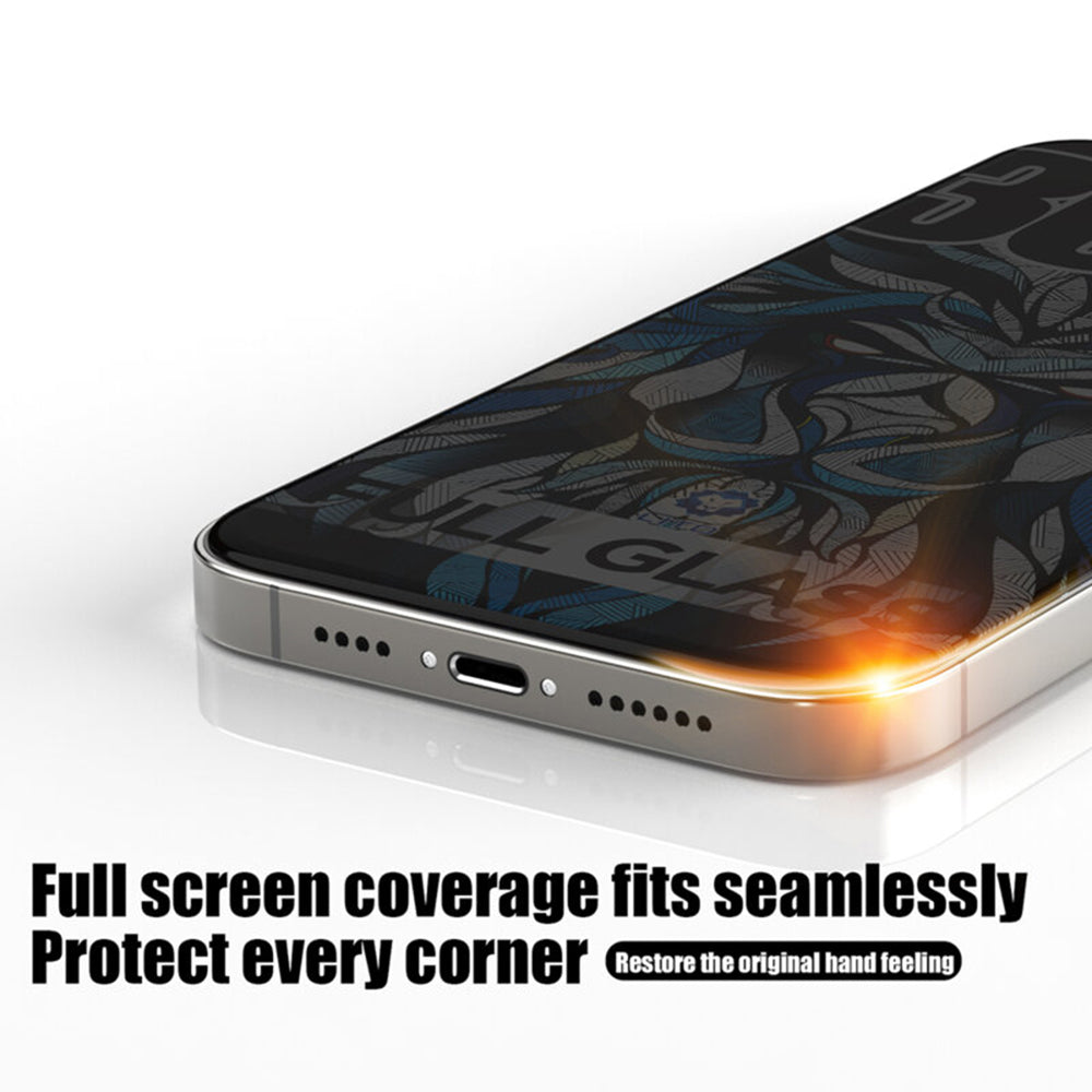 Privacy Lito D+ Max 300C védőfólia Apple iPhone 17 Pro Max készülékhez, Edzett üveg, Teljes ragasztás