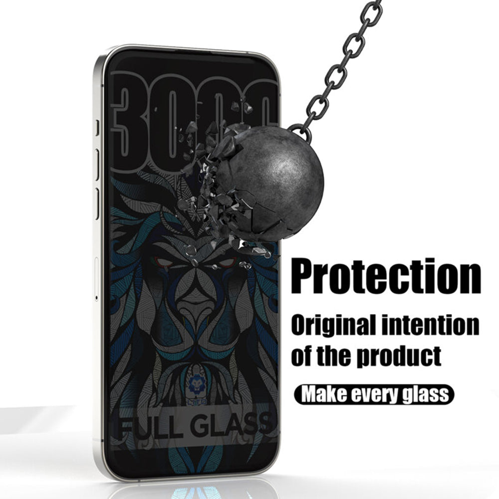 Privacy Lito D+ Max 300C védőfólia Apple iPhone 17 Pro készülékhez, Edzett üveg, Teljes ragasztás