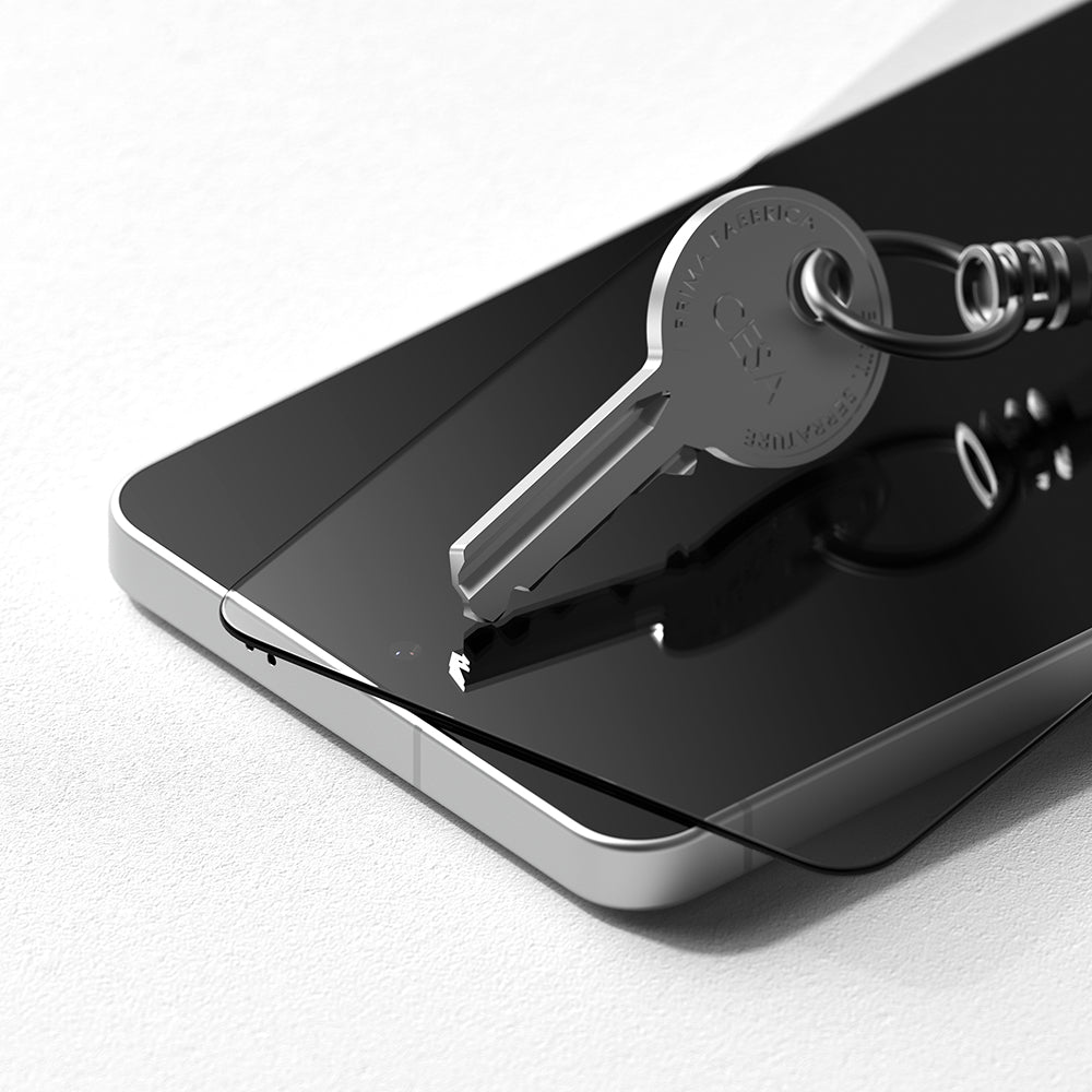 Ringke Easy Slide képernyővédő fólia Samsung Galaxy S26 Plus S947-hez, Edzett üveg, Teljes ragasztás, 2 darabos készlet