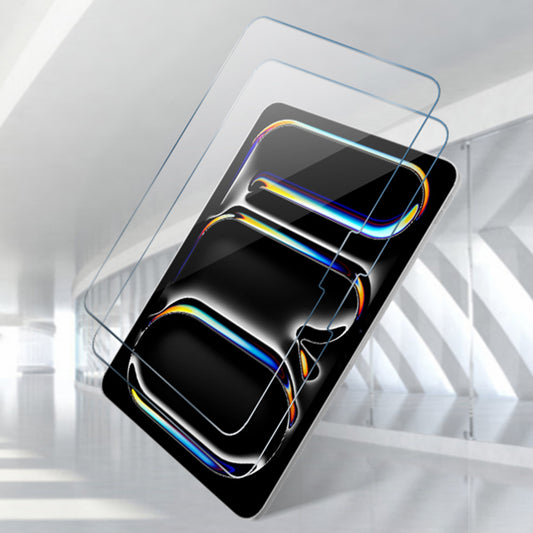 Techsuit ArmorGlass CrystalHD képernyővédő fólia Samsung Galaxy Tab S6 Lite (2024) készülékhez, Edzett üveg, Teljes ragasztás, 2 darabos készlet