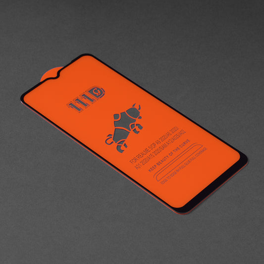Techsuit képernyővédő fólia Honor 70 Lite / X6 / X8 5G készülékekhez, edzett üveg, teljes ragasztó, 111D, fekete